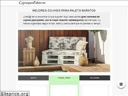 Sites similar to cojinesparapalets.net