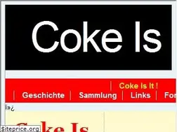 Sites similar to cokeisit.de