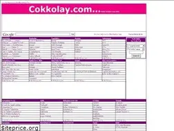 Sites similar to cokkolay.com