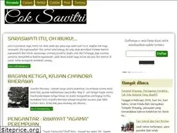 Sites similar to coksawitrisidemen.blogspot.com