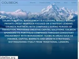Sites similar to colbeck.com