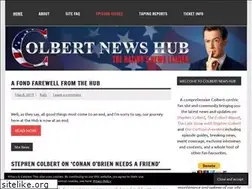 Sites similar to colbertnewshub.com