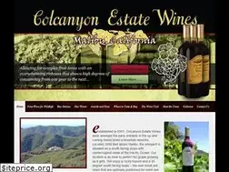 Sites similar to colcanyon-estate-wines.com