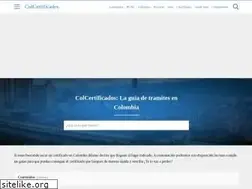 Sites similar to colcertificados.com.co