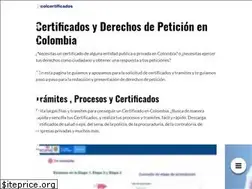 Sites similar to colcertificados.com