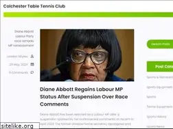 Sites similar to colchestertabletennis.org.uk