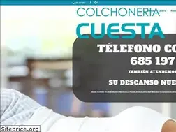 Sites similar to colchoneriacuesta.com