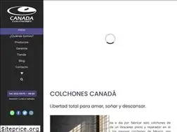 Sites similar to colchonescanada.com