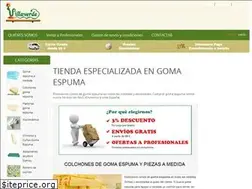 Sites similar to colchonesgomaespuma.es