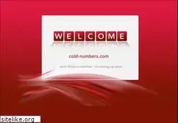 Sites similar to cold-numbers.com