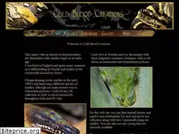 Sites similar to coldbloodcreations.com