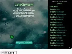 Sites similar to coldcity.com