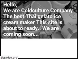 Sites similar to coldculture.com