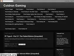 Sites similar to coldrungaming.blogspot.com
