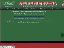 Sites similar to coldspringpizza.com