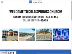 Sites similar to coldspringschurch.net
