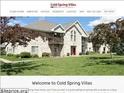 Sites similar to coldspringvillasliving.com