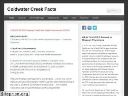 Sites similar to coldwatercreekfacts.com