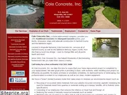 Sites similar to coleconcrete.com
