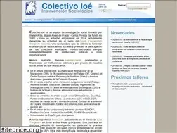 Sites similar to colectivoioe.org