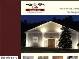 Sites similar to colefuneralhomeinc.net