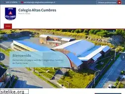 Sites similar to colegioaltascumbrespv.cl