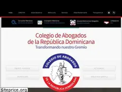 Sites similar to colegiodeabogados.org.do
