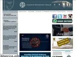 Sites similar to colegiodeabogados.org.py