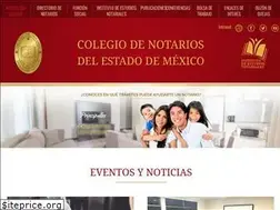 Sites similar to colegiodenotariosedomex.org.mx