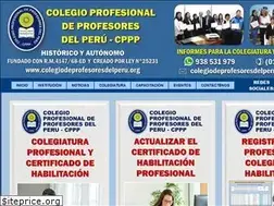 Sites similar to colegiodeprofesoresdelperu.org