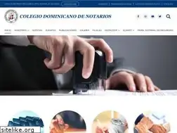 Sites similar to colegiodominicanodenotarios.com