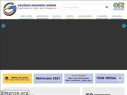 Sites similar to colegioeduardogomes.com.br