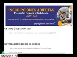 Sites similar to colegioelbosque.com
