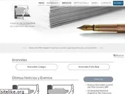 Sites similar to colegioescribanoschubut.org