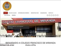 Sites similar to colegiofranciscodemiranda.com
