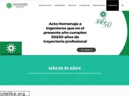 Sites similar to colegioingenieros.org.ar