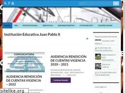 Sites similar to colegiojuanpabloii.edu.co