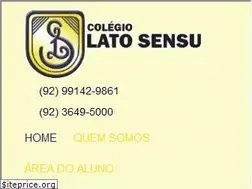 Sites similar to colegiolatosensu.com.br