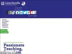 Sites similar to colegioliceosorolla.es