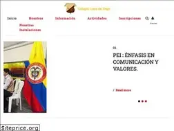 Sites similar to colegiolopedevega.edu.co