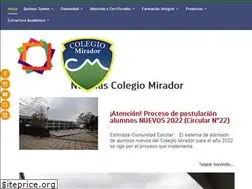Sites similar to colegiomirador.cl