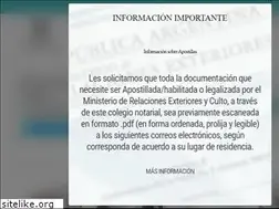 Sites similar to colegionotarialrn.org
