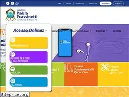 Sites similar to colegiopaulafrassinetti.com.br