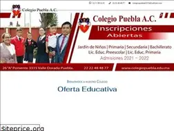 Sites similar to colegiopuebla.edu.mx