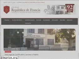 Sites similar to colegiorepublicadefrancia.cl