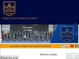 Sites similar to colegiosantateresitacoelemu.cl