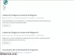 Sites similar to colegiosenbuenosaires.com