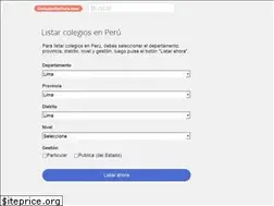 Sites similar to colegiosenperu.com