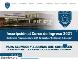 Sites similar to colegioubaescobar.gob.ar
