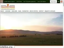 Sites similar to colemanangus.com